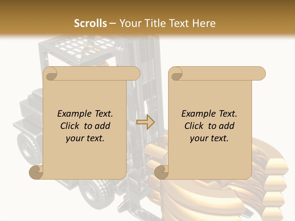 Symbol Cargo Loading PowerPoint Template