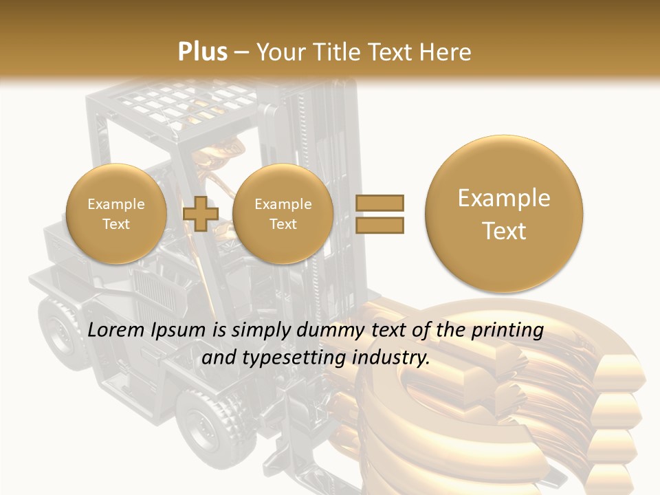 Symbol Cargo Loading PowerPoint Template