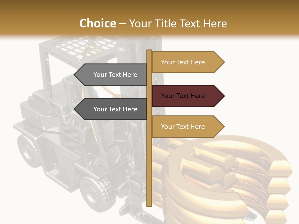 Symbol Cargo Loading PowerPoint Template