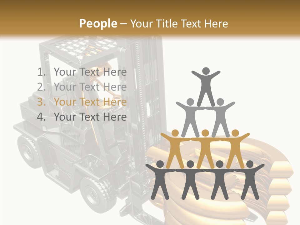 Symbol Cargo Loading PowerPoint Template