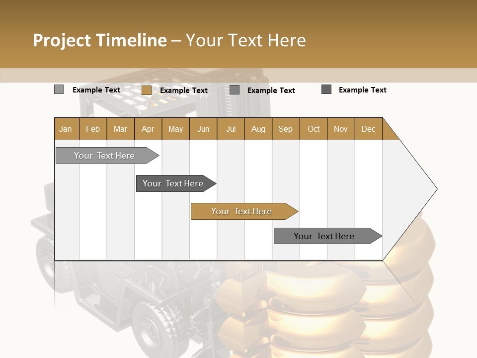 Forex White Icon PowerPoint Template