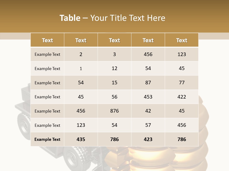 Forex White Icon PowerPoint Template