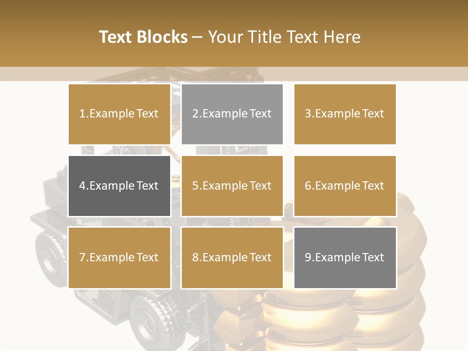 Forex White Icon PowerPoint Template