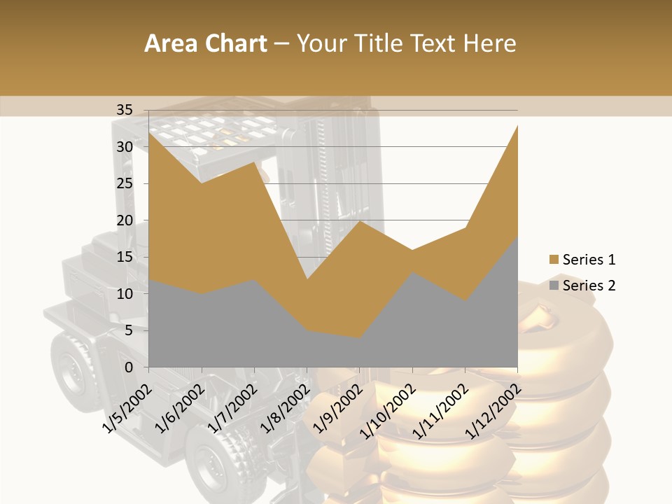 Forex White Icon PowerPoint Template