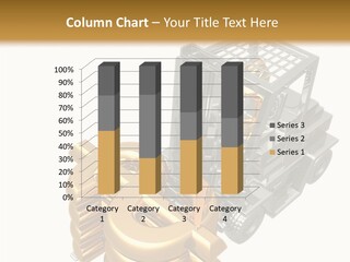 Art Value Forklift PowerPoint Template