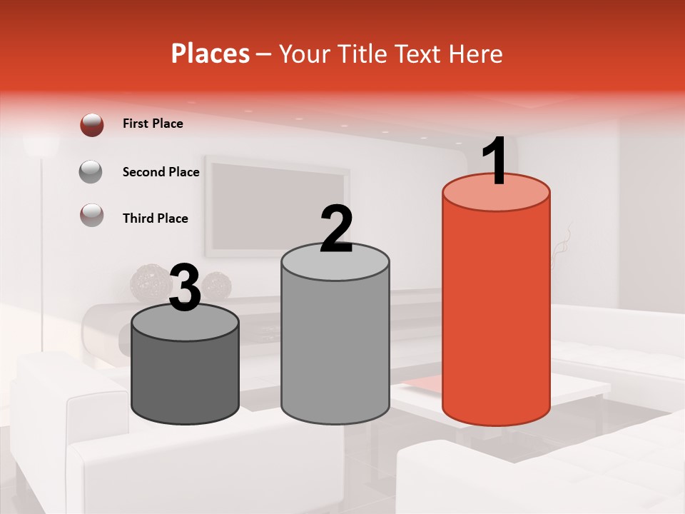 Cottage Furniture Manor PowerPoint Template