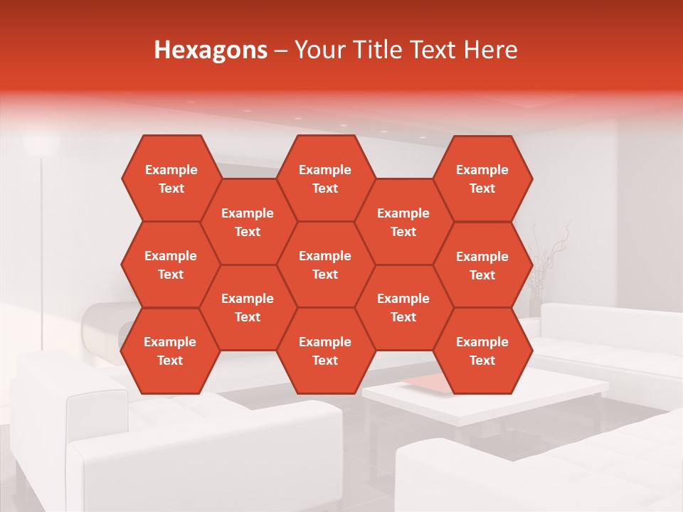 Cottage Furniture Manor PowerPoint Template