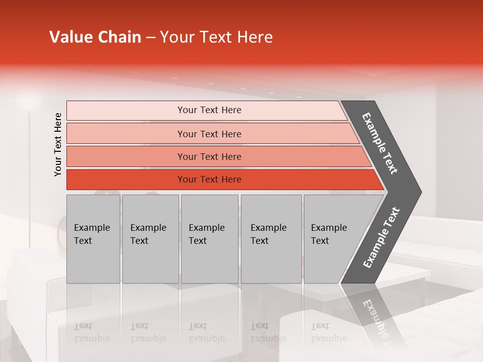Cottage Furniture Manor PowerPoint Template