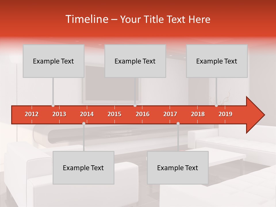 Cottage Furniture Manor PowerPoint Template