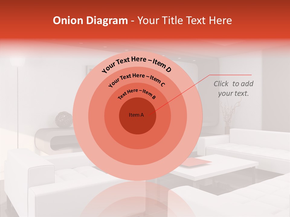 Cottage Furniture Manor PowerPoint Template