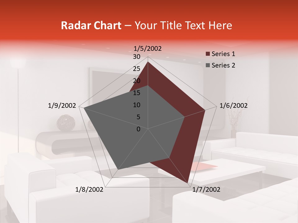 Cottage Furniture Manor PowerPoint Template