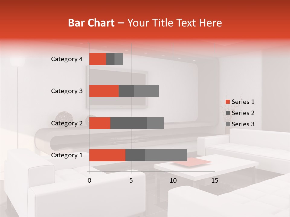 Cottage Furniture Manor PowerPoint Template