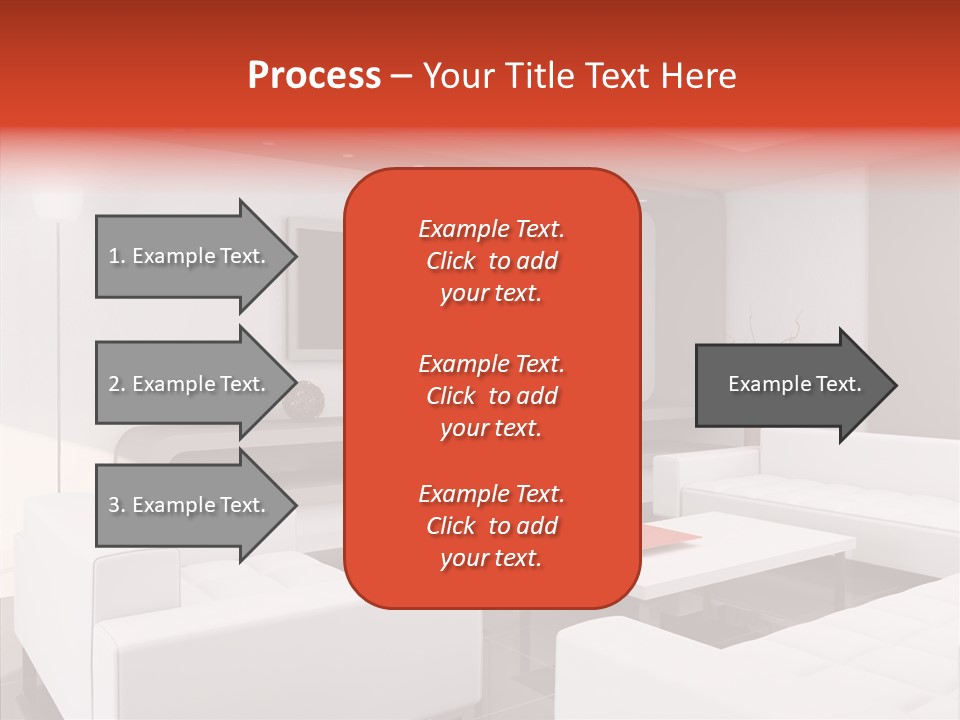 Cottage Furniture Manor PowerPoint Template