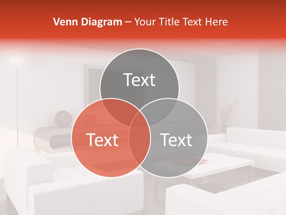 Cottage Furniture Manor PowerPoint Template