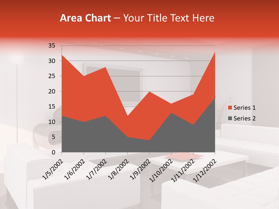 Cottage Furniture Manor PowerPoint Template