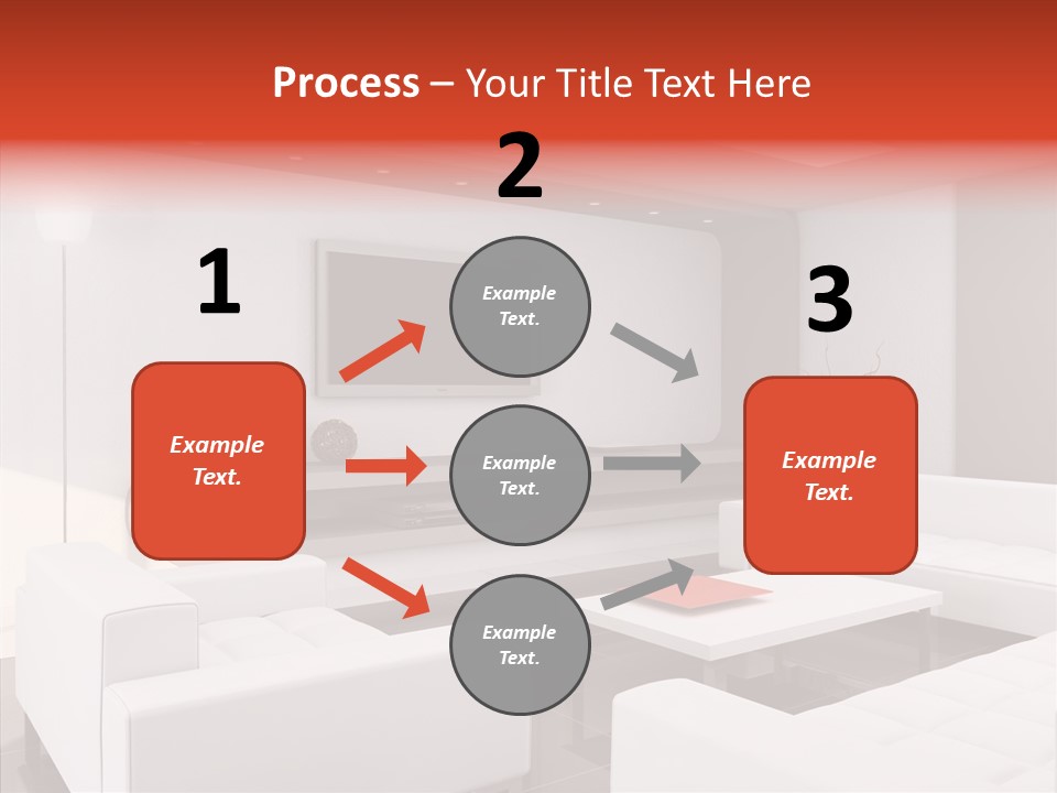 Cottage Furniture Manor PowerPoint Template