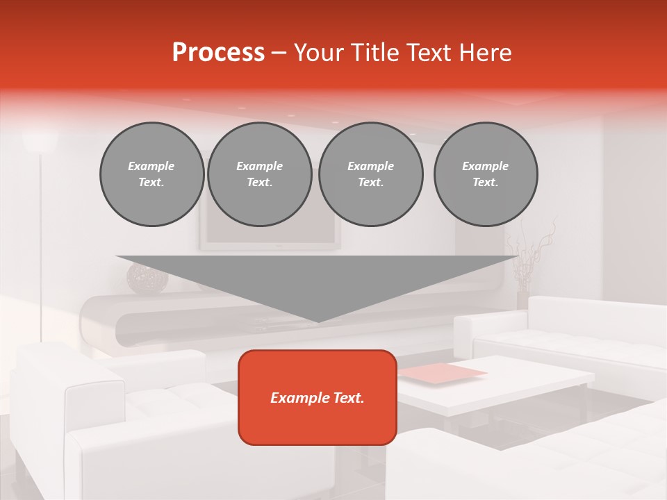 Cottage Furniture Manor PowerPoint Template
