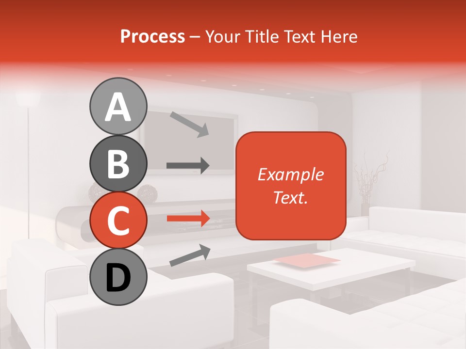 Cottage Furniture Manor PowerPoint Template