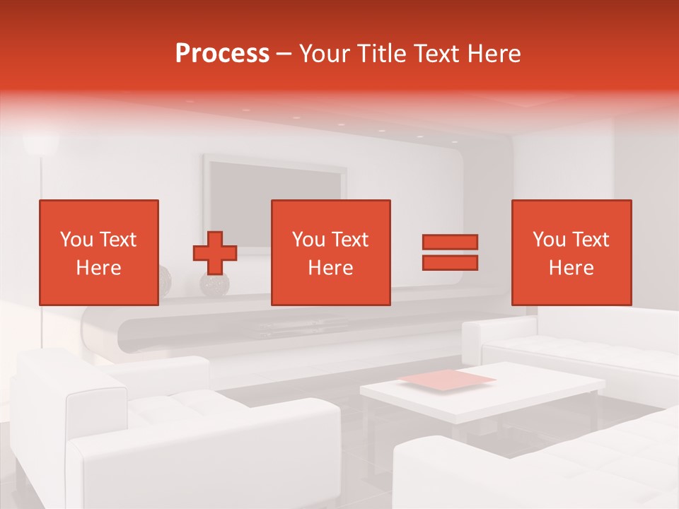 Cottage Furniture Manor PowerPoint Template