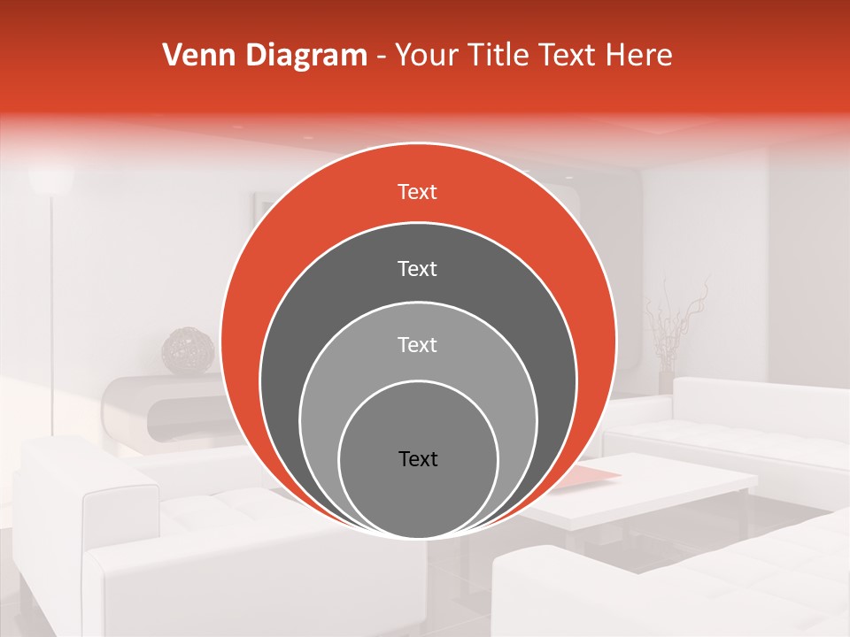 Cottage Furniture Manor PowerPoint Template