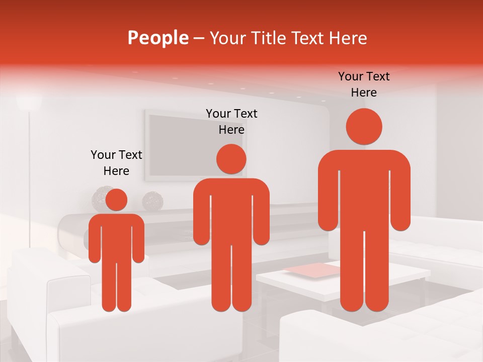 Cottage Furniture Manor PowerPoint Template