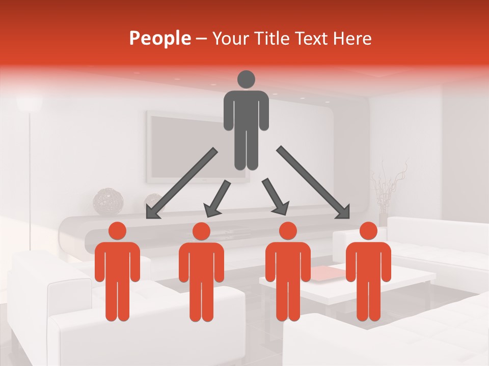 Cottage Furniture Manor PowerPoint Template