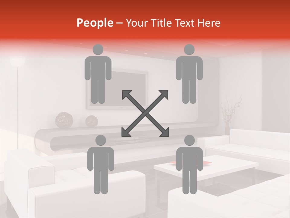 Cottage Furniture Manor PowerPoint Template