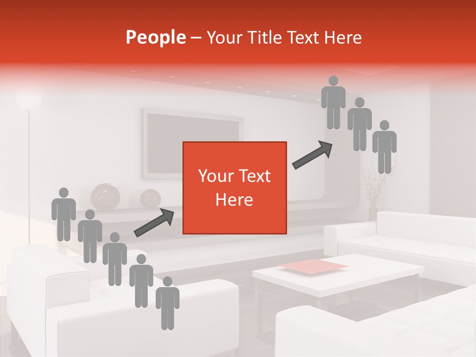 Cottage Furniture Manor PowerPoint Template