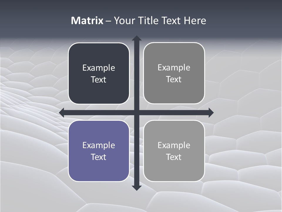 Cells Structure Matrix PowerPoint Template