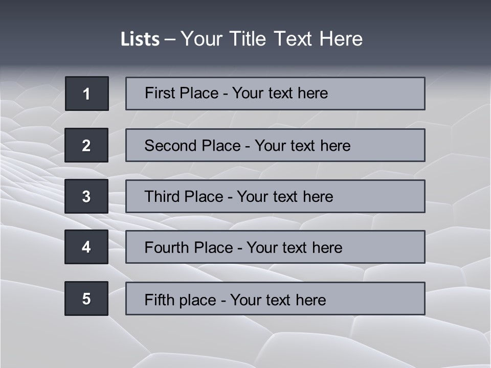 Cells Structure Matrix PowerPoint Template