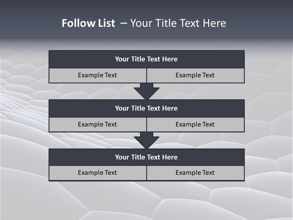Cells Structure Matrix PowerPoint Template