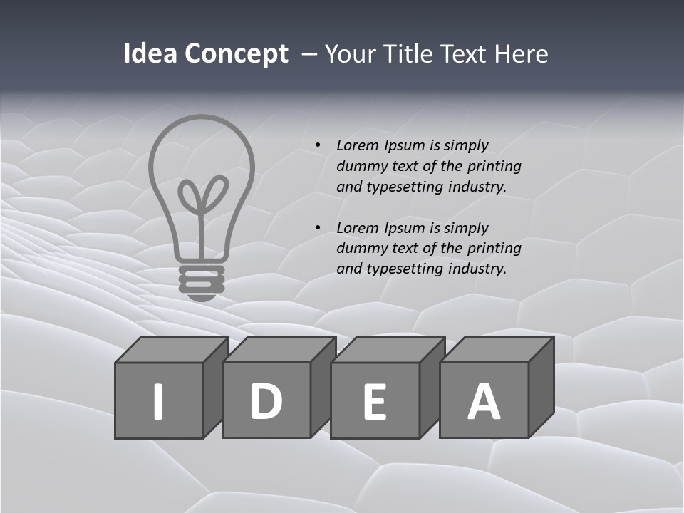 Cells Structure Matrix PowerPoint Template
