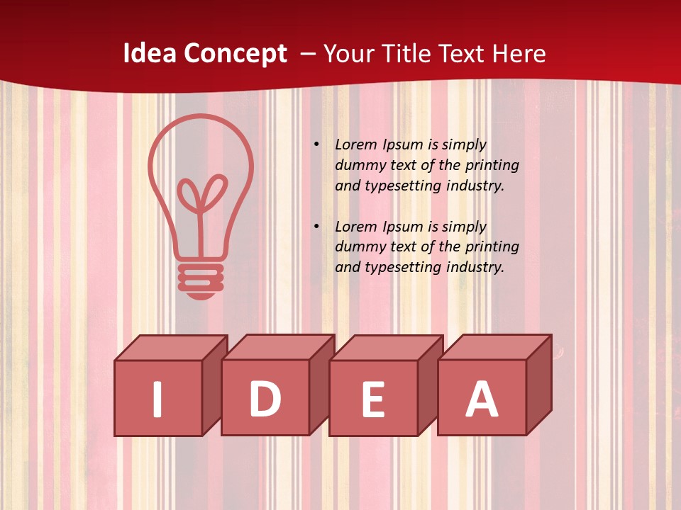 Rustic Old Lines PowerPoint Template