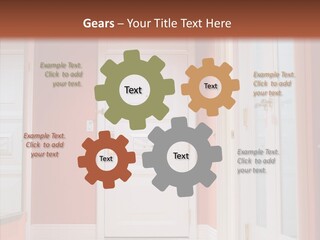 Wide Door Way PowerPoint Template