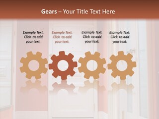 Wide Door Way PowerPoint Template