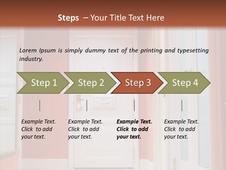 Wide Door Way PowerPoint Template