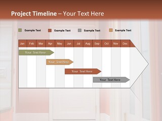 Wide Door Way PowerPoint Template