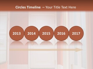 Wide Door Way PowerPoint Template