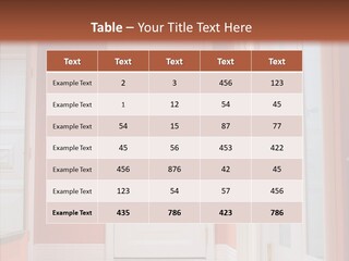 Wide Door Way PowerPoint Template