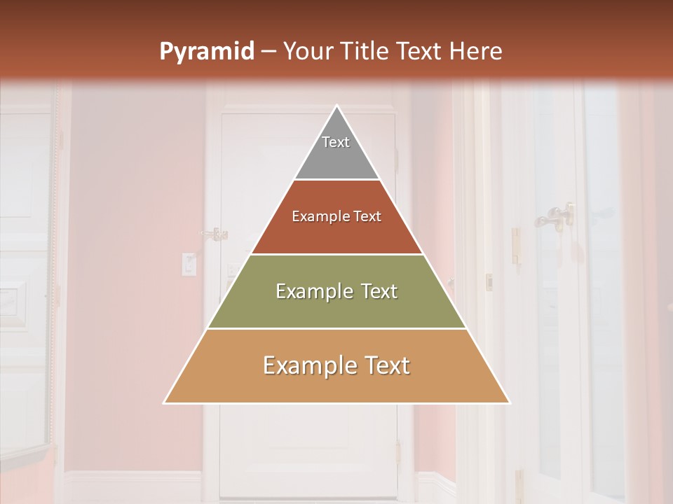 Wide Door Way PowerPoint Template