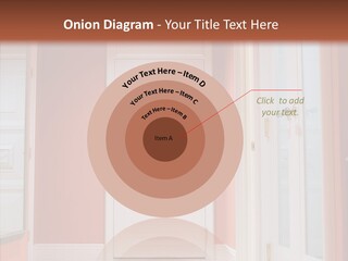 Wide Door Way PowerPoint Template