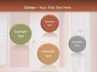 Wide Door Way PowerPoint Template