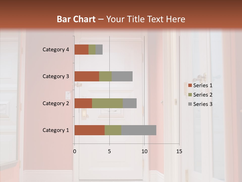 Wide Door Way PowerPoint Template