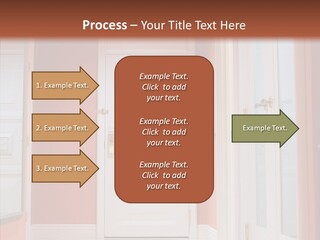 Wide Door Way PowerPoint Template