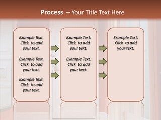 Wide Door Way PowerPoint Template