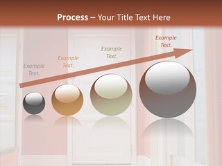 Wide Door Way PowerPoint Template