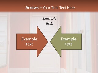 Wide Door Way PowerPoint Template