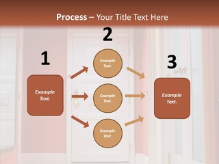 Wide Door Way PowerPoint Template