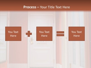Wide Door Way PowerPoint Template