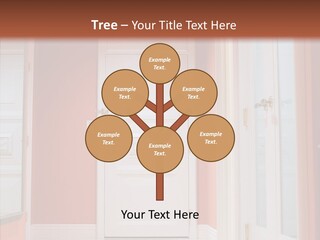 Wide Door Way PowerPoint Template